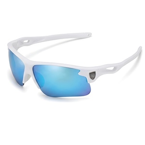 Lunettes de soleil de sport polarisées UV pour hommes et femmes, personnalisables en gros, couleurs variées, pour adultes, pour le cyclisme - Product Image 5