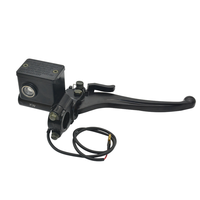 Pompe de frein à disque avec blocage de stationnement, pompe supérieure universelle pour tricycles électriques et motos, maître-cylindre avant/arrière