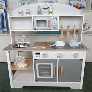 Set Giocattolo Cucina in Legno <span class=keywords><strong>per</strong></span> Bambini con Fornello e Accessori <span class=keywords><strong>per</strong></span> il Divertimento - Product Image 4