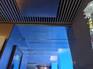 Rideaux fixes en verre ignifuge populaires avec une haute résistance au feu et une surface de finition sécurisée pour les appartements, les hôtels et les écoles - Product Image 2