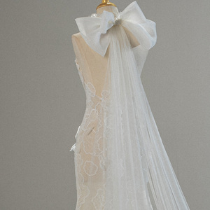 ชุดเดรสงานแต่งงานแบบไม่มีแขนผูกคอลายดอกไม้สำหรับ SFY227ชายหาด - Product Image 4