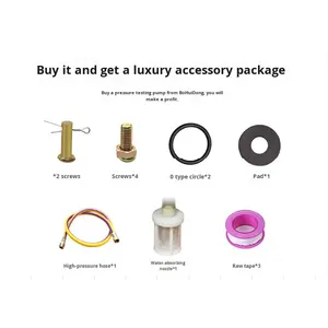 Pompa Manuale di Precisione in Acciaio Inox per Test di Pressione su Tubi PPR, Design Miniaturizzato Modello HSY30-5, Test di Tenuta Jiangsu - Product Image 2