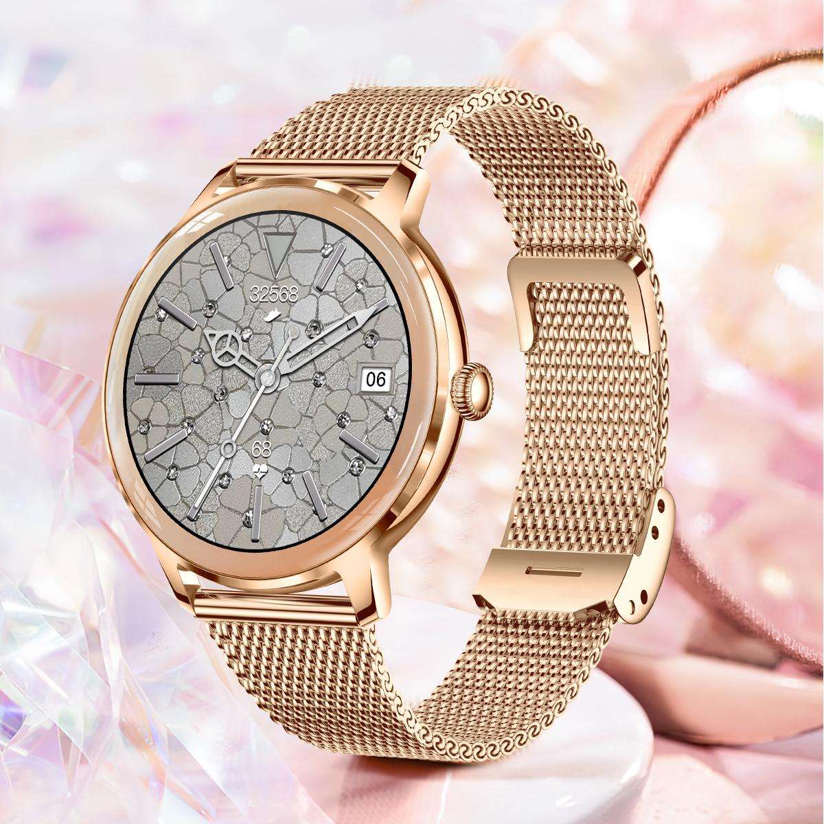 Oval Smart Watch 2025 High Quality Fitness Tracker