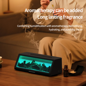 Difusor <span class=keywords><strong>de</strong></span> Aroma en Aerosol <span class=keywords><strong>de</strong></span> Plástico, Humidificador con <span class=keywords><strong>Llama</strong></span> 3D, Control Remoto Ultrasónico, Portátil, USB, Aromaterapia, 1 Año <span class=keywords><strong>de</strong></span> Garantía - Product Image 3