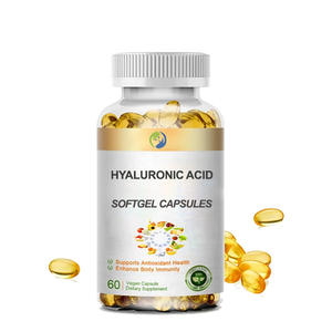 Cápsulas Softgel de ácido hialurónico de vitamina C de colágeno OEM, gel suave de ácido hialurónico para blanquear la piel - Product Image 1