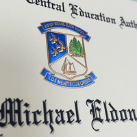 Certificat de diplôme en papier personnalisé A3/A4 en gros