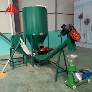 Poultry Feed Manufacturing Equipment Animal Feed Processing Machine Rabbit Chicken Animal Feed Pellet Making Machine