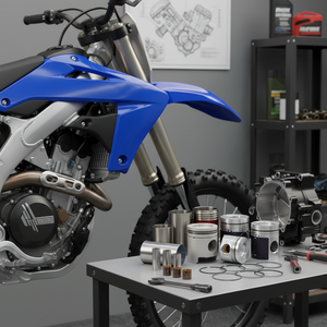 ลูกสูบอลูมิเนียมอัลลอยด์ LU ใหม่ สำหรับ Yz 250 6 สูบ สำหรับการดัดแปลง/อัพเกรด - Product Image 3