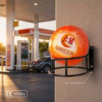 Extincteur automatique pour voiture, boule anti-incendie, poudre sèche, 110 mm, portable, montage mural, portée de 1,3 m, CE ISO9001 Classe A