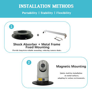 <span class=keywords><strong>Mini</strong></span> Câmera PTZ Móvel Impermeável Veículo-Montada IR Anti-Agitar Forense Dinâmico Ao Ar Livre MDVR Gravador De Vídeo Digital - Product Image 5