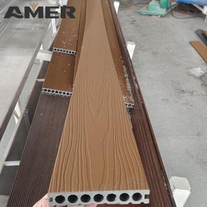 AMER - Tarima de Madera Compuesta Resistente al Agua, WPC Coextruido, Instalación para Terraza Exterior - Product Image 1