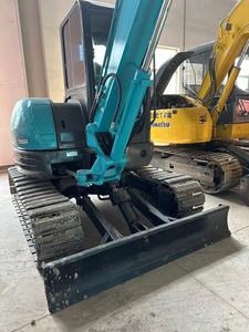 Excavatrice d'occasion originale Kobelco SK50 Mini 5 tonnes, pelle hydraulique sur chenilles d'occasion, SK55SR SK70 SK115 en stock - Product Image 2