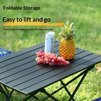 Outdoor-Klapptisch aus Kohlenstoffstahl, tragbar, rechteckig, für Camping, Grillen, Picknick, Straßenverkauf und Kochen