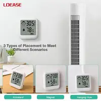 温度計LCD温度-湿度計家庭用温度計湿度計天気予報