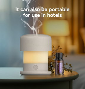 Portable Foldable Aroma Essential Oil Diffuser <b>Battery</b> <b>Operated</b> Scent Diffuserwith LED Lighting for Travel Use - Product Image 3