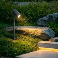 Projecteur LED extérieur DC24V/AC220V IP65 DMX512, éclairage paysager étanche pour jardin