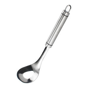 Cuchara de metal antideslizante de Venta caliente con agarre compuesto para uso en la cocina para hacer albóndigas - Product Image 1