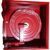 Boîte à Tuyau d'Incendie Prix Usine Armoire de Système d'Extinction d'Incendie 3/4'' 1'' Enrouleur de Tuyau d'Incendie Flexible Laiton/Fer Coulé/Caoutchouc 8bar/10bar