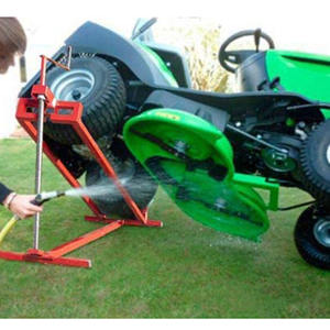 AromaNano 880 Lbs Ride on Lawn Mower <span class=keywords><strong>Cric</strong></span> Lift utilisation pour tondeuses à gazon et tracteurs de jardin Outil d'entretien télescopique - Product Image 6