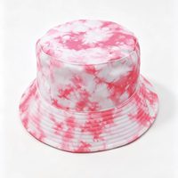Casquette de pêcheur en jean tie-dye à bord large avec design personnalisé, protection UV, pour sports, plage, loisirs, voyages, pêche, adultes
