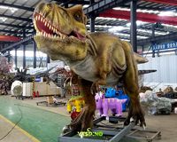 Modèle de dinosaure Tyrannosaurus réaliste de 8 m, personnalisé, animatronique, télécommandé, pour les enfants, les parcs d'aventure, utilisation en extérieur