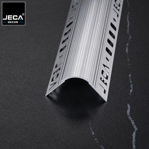 Profilé d'angle en aluminium JECA, bordure métallique dissimulée pour une transition fluide de l'angle droit au rayon - Product Image 4