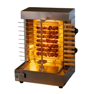 Grill à Kebab Professionnel à Double Alimentation, Design Silencieux pour Utilisation en Restaurant - Product Image 3