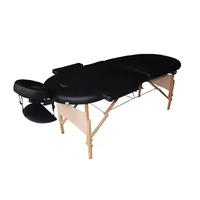 Table de massage professionnelle portable en cuir PU pour salon de beauté, spa, pliable avec repose-tête, pour usage facial en salon ou à domicile