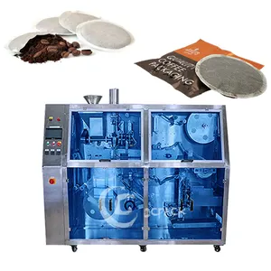 Full Automatic Ese Coffee Pod Making Round Filter Paper Tea Bag Packaging Machine