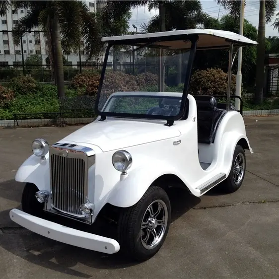 HOT SALE 2 or 4 Seater Chinese mini Electric Car Antique Classic mini car Vintage car for Hotel Resource