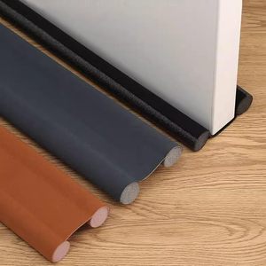 Bandeaux d'étanchéité pour bas de porte sans colle, anti-intempéries, coupe-vent, revêtement insonorisant, mousse anti-courant d'air pour porte - Product Image 2