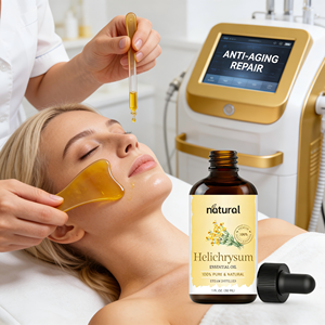 Organik <span class=keywords><strong>Helichrysum</strong></span> Esansiyel Yağı Aromaterapi Cilt Bakımı Hammaddesi Toptan İtalyan <span class=keywords><strong>Helichrysum</strong></span> Esansiyel Yağı Italicum Yağı - Product Image 4