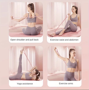 Cuerdas Elásticas de Resistencia Premium para Yoga y Fitness, Correas de Tensión para Ejercicios de Hombros, Brazos y Espalda - Product Image 6