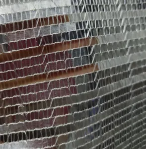 Penutup Bunga Kain Naungan Rumah Kaca Jaring Naungan Aluminium Foil Reflektif Matahari