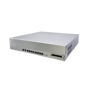 R450E-R8 (R270) 2U rackmount Chassis 8 Lan Pfsense Firewall Router SFP 10gb 2 x PSU saklar jaringan RJ45 mendukung LGA1151