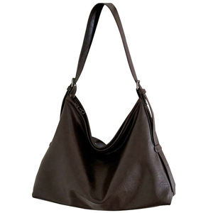 กระเป๋าสะพายไหล่หนังนิ่มสไตล์วินเทจสำหรับผู้หญิง สีน้ำตาล ความจุขนาดใหญ่ ใช้ได้ทุกวัน ฤดูใบไม้ร่วง 2025 - Product Image 5