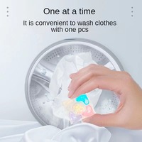 Capsules de lessive jetables, perles de lessive et savon parfumé, lessive en dosettes 5 en 1, dosettes de lavage pour la salle de bain