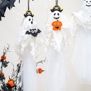 Hot bán trắng phù thủy cướp biển & Ma treo chuông gió mới đến Halloween Nhà Bên trang trí kích thước nhỏ bên đạo cụ - Product Image 2