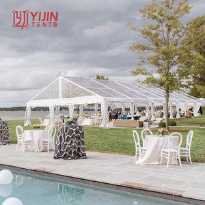 Tente de réception extérieure pour 300 à 500 personnes, chapiteau à structure libre en aluminium et PVC, idéale pour mariages, fêtes, salons professionnels et événements. - Product Image 2
