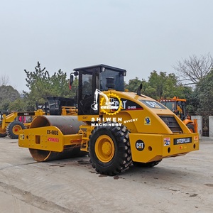 Compactadora Vibratoria Usada Certificada CE EPA Caterpillar CS583D/CS683E/CS76B/CS79B/CS533E, Rodillo Compactador CS-863E con Motor Diésel y Bomba - Product Image 4