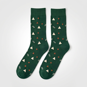 Calcetines Deportivos de Punto Sin Costuras Transpirables con Diseño Personalizado y Logotipo Personalizado para Todas las Estaciones, con Tecnología de Fusión Sin Costuras y Detección de Agujas - Product Image 1