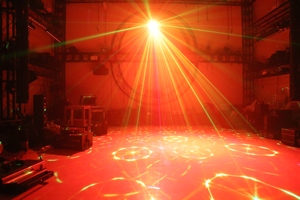 Luces de escenario LED con Control de sonido automático de alto rendimiento Disco y KTV Efecto de Halloween de Navidad Luces láser de alto rendimiento - Product Image 3