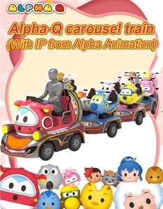 Trenino Senza Binari per Bambini Nuovo Design Mini Treno per Centro Commerciale e Feste con Funzioni Turistiche - Product Image 4