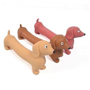 Jouet anti-stress en caoutchouc extensible pour jeunes (7-14 ans) : Chien Teckel Lala, animal de compagnie mignon et populaire sur internet - Product Image 2