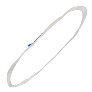 무한 루프 화이트 웹 슬링 1 ''2'' 싱글 플라이 1T 2T 3T 용량 포트용 무한 웨빙 슬링 - Product Image 5