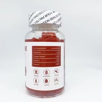 Gummies de collagène OEM avec astaxanthine, antioxydant, anti-âge, complément beauté pour la peau, pour adultes