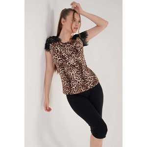 เสื้อผ้ากันแดด KADIN VISCON Kol Kisa Dantelli Kapri - Product Image 5