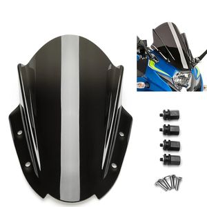 ชิลด์บังลมมอเตอร์ไซค์แบบ Double Bubble สำหรับ Suzuki GSX-R250 GSXR250 GSX-<span class=keywords><strong>R</strong></span> <span class=keywords><strong>GSXR</strong></span> <span class=keywords><strong>250</strong></span> ปี 2017 2018 2019 - Product Image 2