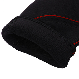 <span class=keywords><strong>Genouillère</strong></span> de compression sportive en nylon et coton épais, toutes saisons, avec logo personnalisé, vente en gros, pour haltérophilie 2026 - Product Image 2