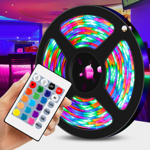 Bán buôn New Arrival 2835 RGB Color Changing Dimmable 5V linh hoạt không thấm nước điều khiển từ xa LED Strip Light Kit - Product Image 6
